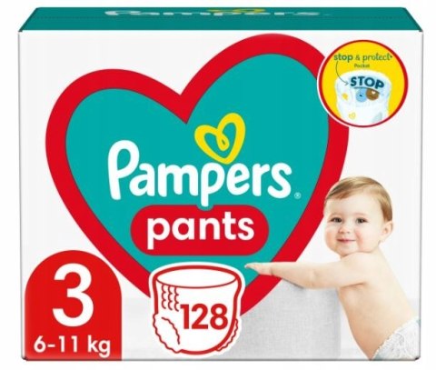 Pampers Pieluchomajtki Mega Box 3 - 128 szt