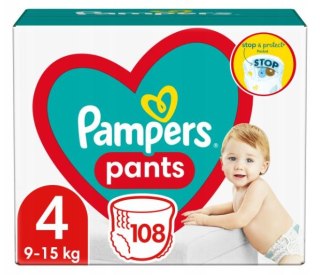 Pampers Pieluchomajtki Mega Box 4 - 108 szt