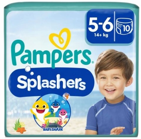 Pieluchomajtki Splashers rozmiar 5 Junior 10 sztuk