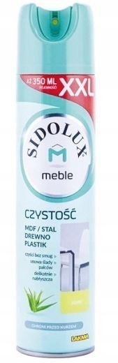 Sidolux M Spray Przeciw Kurzowi Aloes Meble 350 ml