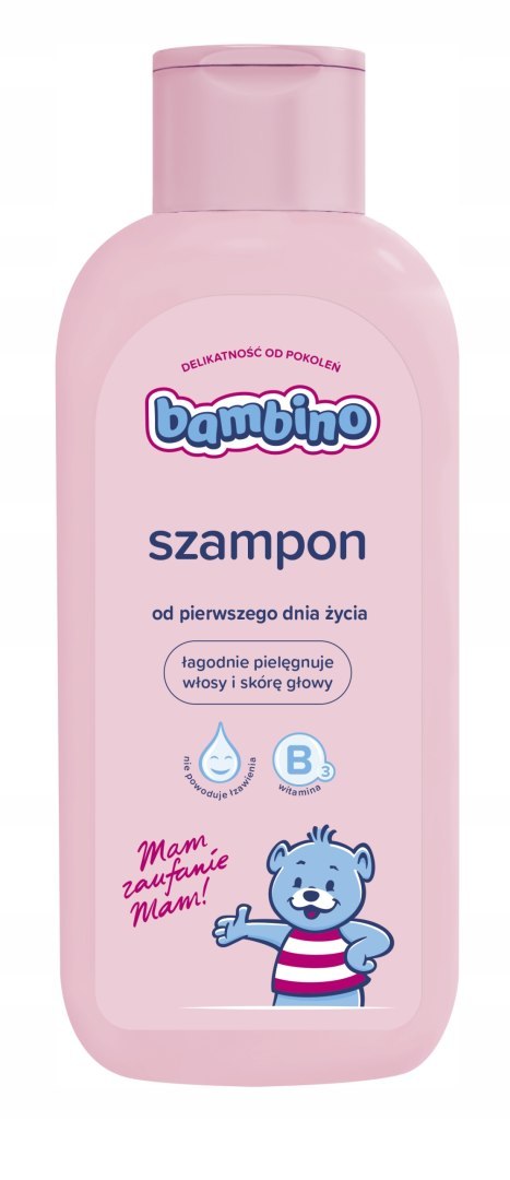 Szampon do włosów dla dzieci BAMBINO Wit. B3 400ml