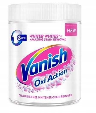 Vanish Oxi Action White Odplamiacz do Białego 625g