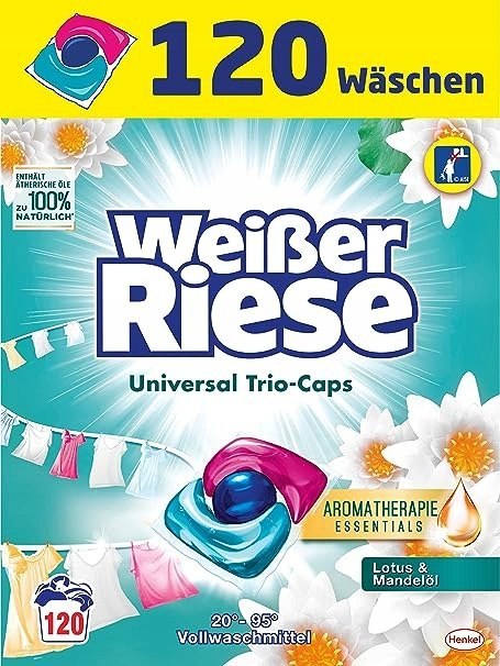 Weißer Riese Universal Trio-Caps 120 szt DE