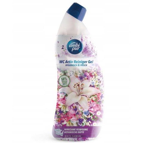 Ambi Pur Żel WC 750ml White Flowers