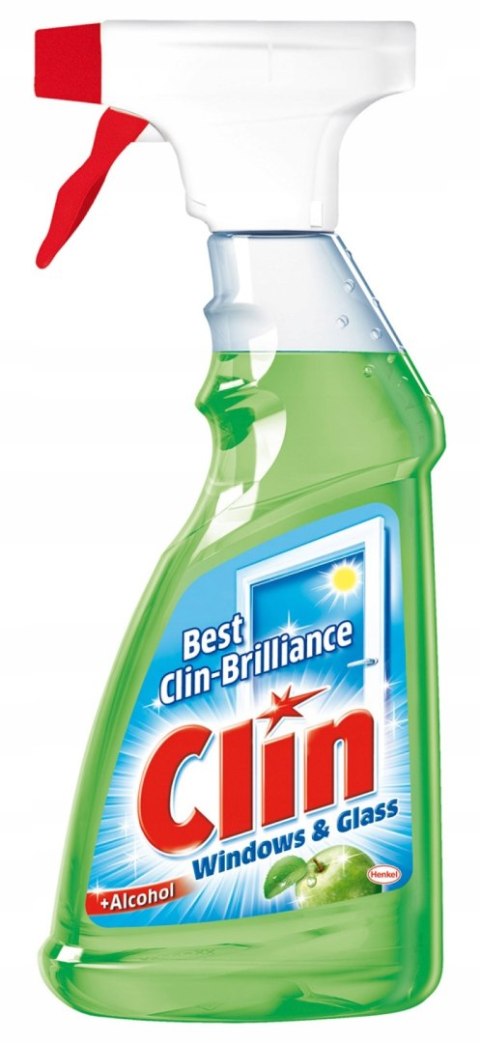 CLIN Płyn do szyb spray Jabłko 500ml