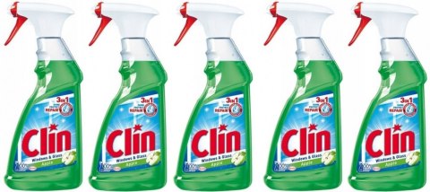 CLIN Płyn do szyb spray Jabłko 500ml