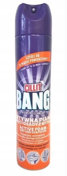 Cillit Bang, Aktywna pianka, pomarańczowa, 600 ml