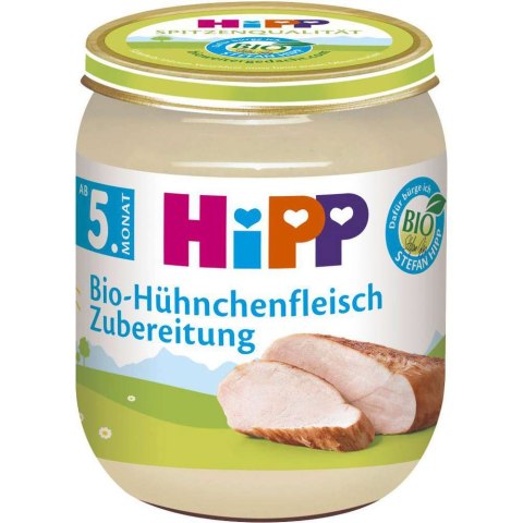 HIPP BIO KURCZAK Z OLEJEM RZEPAKOWYM 125g