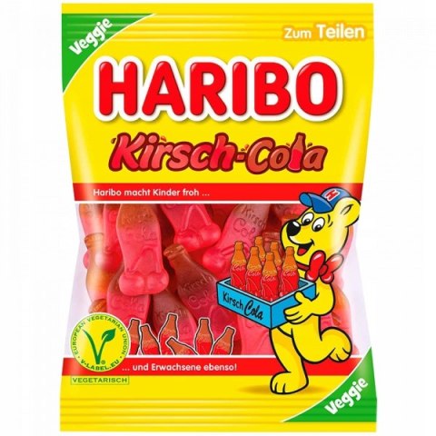 Haribo Kirsch Cola żelki wiśnia cola 175g DE