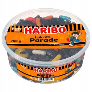 Haribo Lakritz Parade Lukrecjowe z Niemiec 750 g