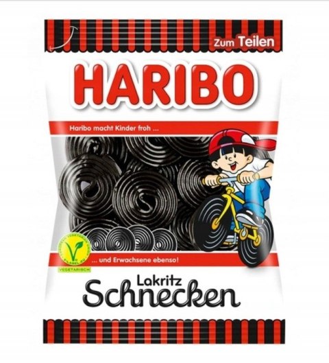 Haribo Lakritz Schnecken lukrecja spirale 175g DE