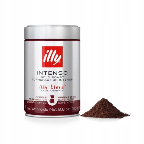 Illy Espresso Forte 100% arabika 250g kawa mielona