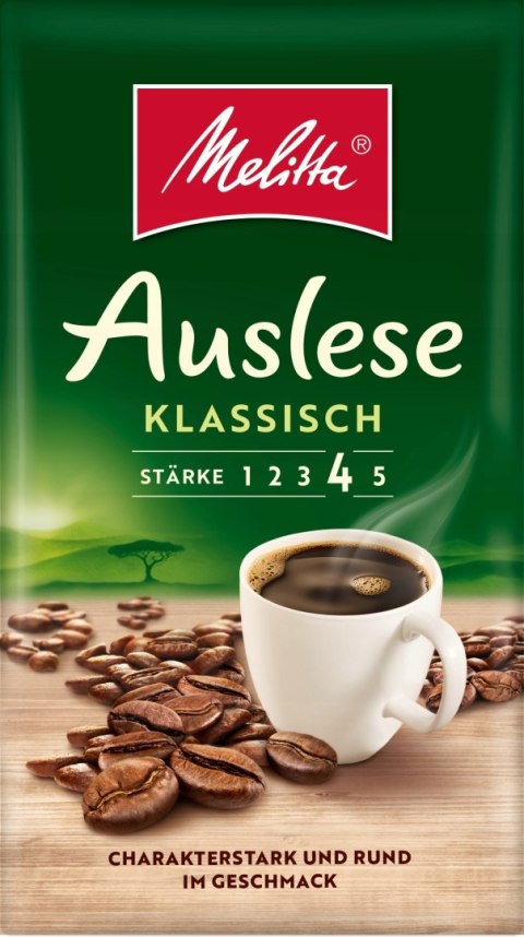 Melitta Auslese Klassisch mielona 500g ciemnoziel.