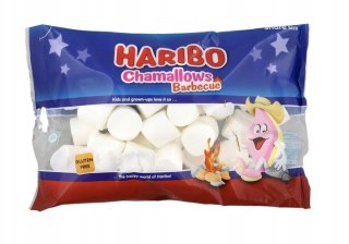 Pianki BARBECUE Chamallows Haribo BBQ GRILL OGNISKO MEGA PAKA VANILIA 300gr