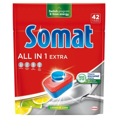 SOMAT Somat All in 1 Extra tabletki do zmywarki 42