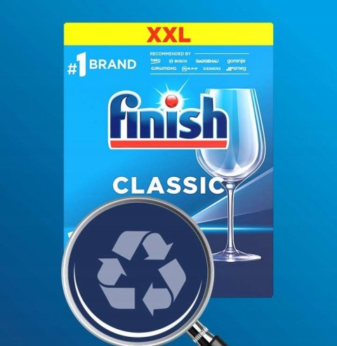 TABLETKI DO ZMYWARKI FINISH CLASSIC 100 SZT. Kostki IMPORT