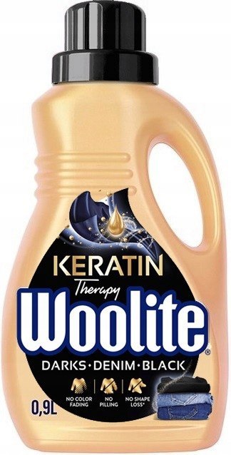 Woolite, Płyn do prania, Dark, 900 ml