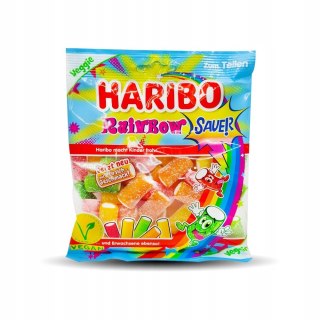 Żelki HARIBO Kwaśna Tęczna Rainbow Sauer 160g