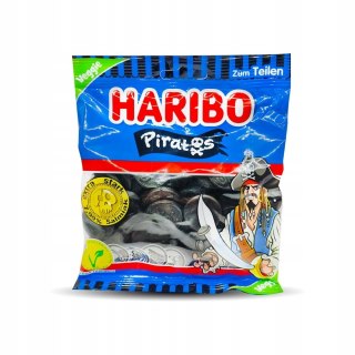 Żelki HARIBO Pirates 175g Lukrecja DE