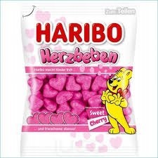 Żelki Haribo Herzbeben 160g SERCA z NIEMIEC