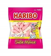 Żelki Haribo Słodkie Myszki 175g z De