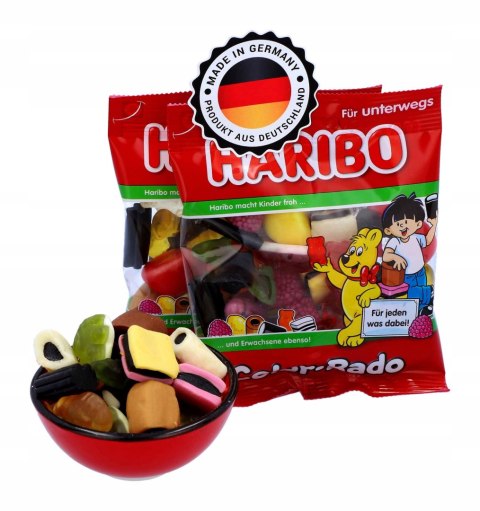 Żelki Mieszanka HARIBO Color-Rado smaki 100g