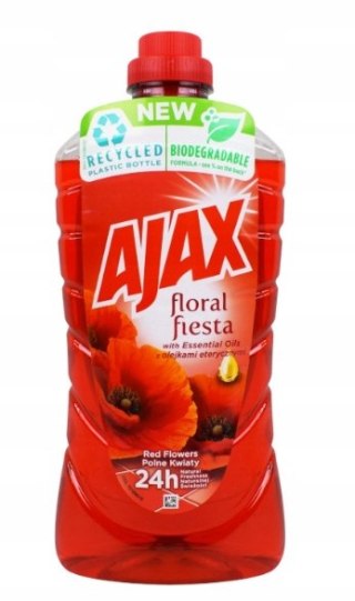 AJAX Polne kwiaty płyn uniwersalny do podłóg 1000 ml Floral Fiesta