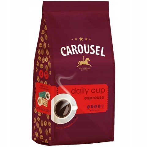 Carousel Coffee Daily Cup Espresso kawa ziarnista 500g