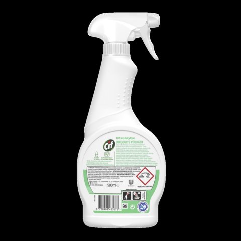 Cif UltraSzybki spray 500ml Uniwersalny z wybielac