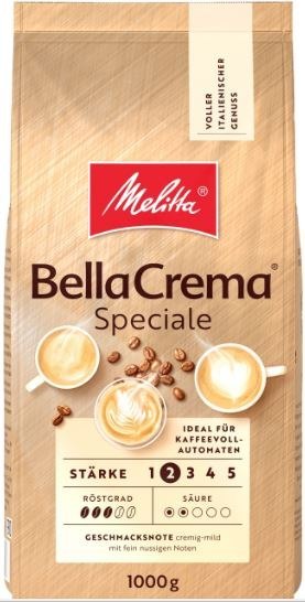 Kawa ziarnista MELITTA BELLACREMA SPECIALE 1 kg