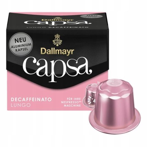 Kapsułki DALLMAYR NESPRESSO Decaffeinato Lungo 10 Kapsułki DALLMAYR NESPRESSO Decaffeinato Lungo 10