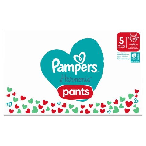Pieluchomajtki Pampers Harmonie Rozmiar 5 144 szt.