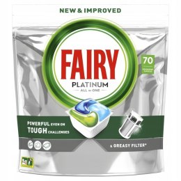 Fairy Platinum ALL IN ONE 70 SZT. Kapsułki do zmywarki