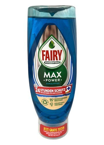 FAIRY Płyn do naczyń MAX Power 545ml Eukalyptus FAIRY Płyn do naczyń MAX Power 545ml Eukalyptus