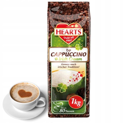 HEARTS Cappuccino Irish Cream 1kg HEARTS Cappuccino Irish Cream 1kg