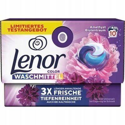 KAPSUŁKI DO PRANIA LENOR COLOR AMETHYST BLUTENTRAUM 10PRAŃ 201G. KAPSUŁKI DO PRANIA LENOR COLOR AMETHYST BLUTENTRAUM 10PRAŃ 201G.