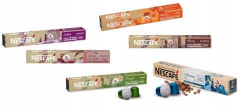Kapsułki Nescafe Brazil Lungo do Nespresso 10 sztuk Kapsułki Nescafe Brazil Lungo do Nespresso 10 sztuk
