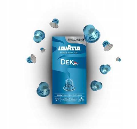 Kapsułki do Nespresso Lavazza Nespresso DEK 10 szt. kawa bezkofeinowa Kapsułki do Nespresso Lavazza Nespresso DEK 10 szt. kawa bezkofeinowa
