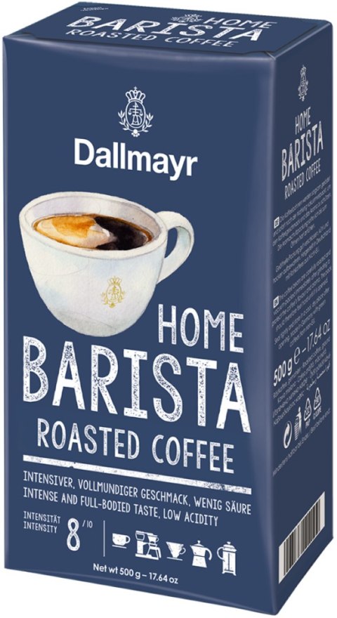 Kawa MIELONA Dallmayr HOME BARISTA roasted coffee 500g