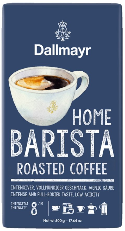 Kawa MIELONA Dallmayr HOME BARISTA roasted coffee 500g