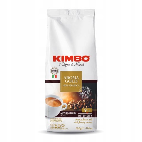Kawa ziarnista Arabica Kimbo Aroma Gold 1000 g