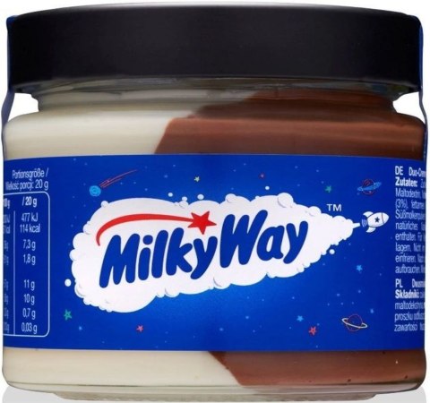 Krem MILKY WAY KAKAOWO MLECZNY Czekoladowy 200g Krem MILKY WAY KAKAOWO MLECZNY Czekoladowy 200g