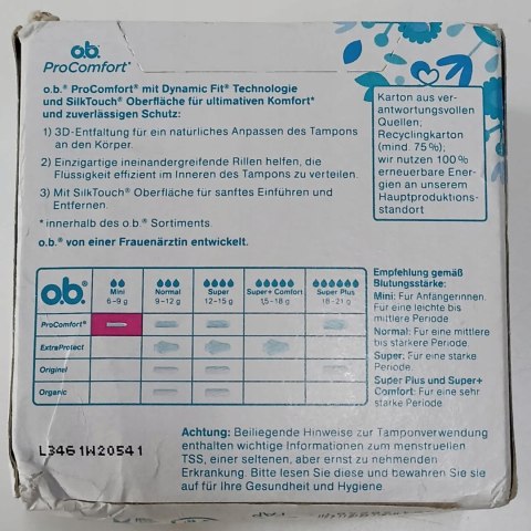 O.b. ProComfort Mini tampony 64 sztuki