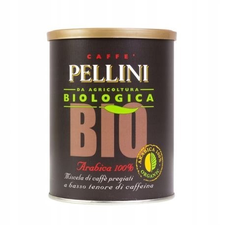 Pellini Biologica BIO 250g kawa mielona puszka Pellini Biologica BIO 250g kawa mielona puszka