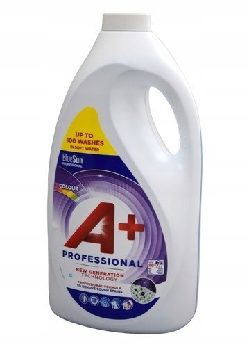 A+ Professional żel do prania Kolor 5L 100p A+ Professional żel do prania Kolor 5L 100p