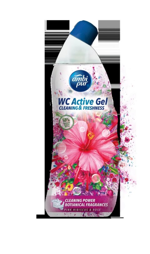 Ambi Pur żel czyszczenie WC 0,75l Hibiscus Ambi Pur żel czyszczenie WC 0,75l Hibiscus