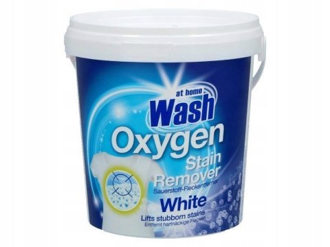 At Home Wash White Odplamiacz w proszku Biel 1 kg At Home Wash White Odplamiacz w proszku Biel 1 kg
