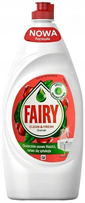 FAIRY PŁYN DO NACZYŃ 900ml GRANAT FAIRY PŁYN DO NACZYŃ 900ml GRANAT