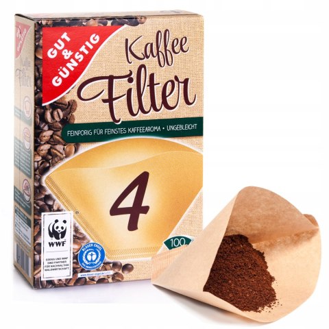 Filtry papierowe do kawy Edeka 100 szt.