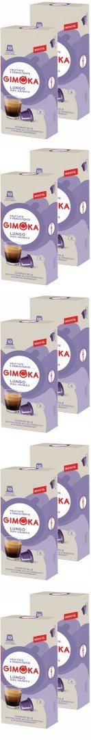 Kapsułki GIMOKA LUNGO Nespresso 10szt. Aromatyczna Kapsułki GIMOKA LUNGO Nespresso 10szt. Aromatyczna